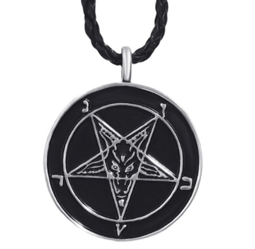 Pendant Necklaces Vintage Gothic Metal Devil Satan Amulet Necklace Men's Rock Party Biker JewelryPendant
Pendant Necklaces Vintage Gothic Metal Devil Satan Amulet Necklace Men's Rock Party Biker JewelryPendant