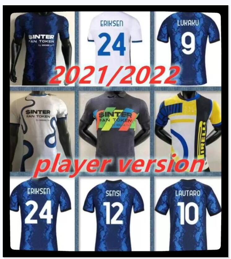 New adult Men Player version soccer jersey home away 3rd LUKAKU MILAN VIDAL BARELLA LAUTARO ERIKSEN ALEXIS 21 22 football shirt 2021 2022 uniforms
New adult Men Player version soccer jersey home away 3rd LUKAKU MILAN VIDAL BARELLA LAUTARO ERIKSEN ALEXIS 21 22 football shirt 2021 2022 uniforms