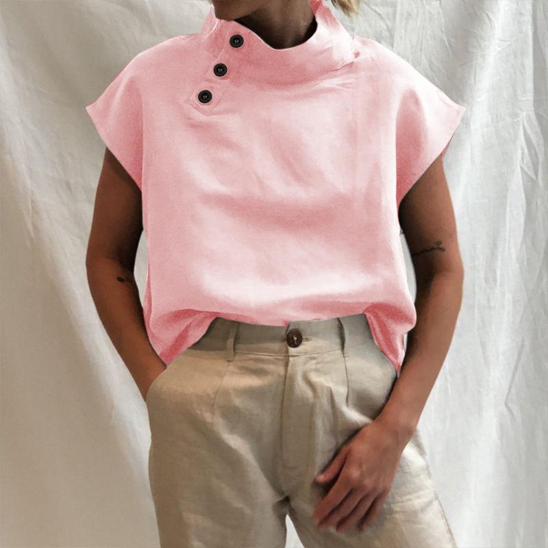 Women's Blouses & Shirts 2022 Summer Fashion Button T-Shirt Women Short Sleeve Solid Tee Shirt Ladies Pullover Tshirt Tops Streetwear Lady, Pink
Women's Blouses & Shirts 2022 Summer Fashion Button T-Shirt Women Short Sleeve Solid Tee Shirt Ladies Pullover Tshirt Tops Streetwear Lady, Pink