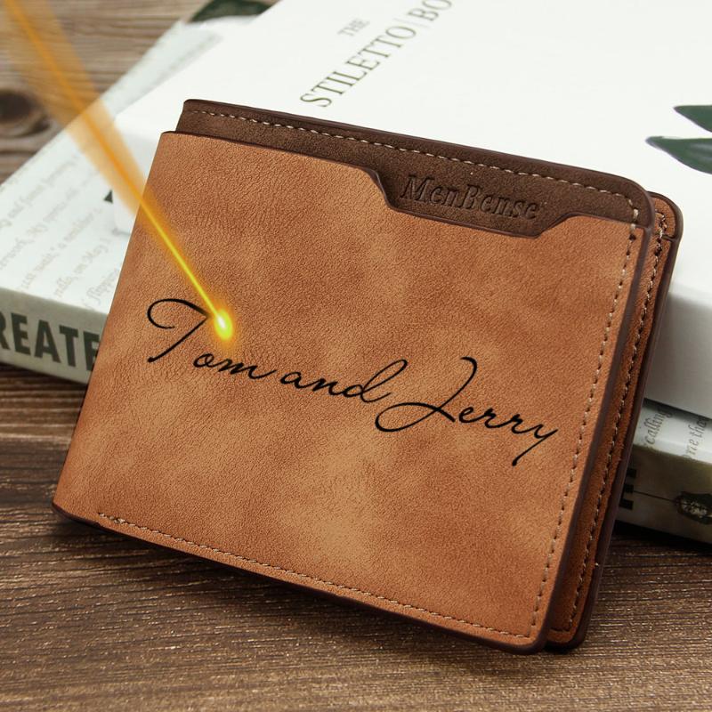 Wallets Small Slim Wallet Men Designer Custom Engrave Name And Design Personalized Gift For Father Husband Him, Black
Wallets Small Slim Wallet Men Designer Custom Engrave Name And Design Personalized Gift For Father Husband Him, Black
