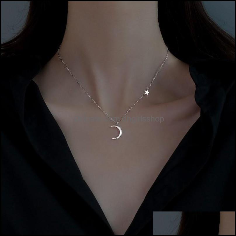 Chains Necklaces Pendants Jewelry Retro Glamour Lady Star Necklace Flash Diamond Moon Female Clavicle Chain Retractable Adjus Dh7Av
Chains Necklaces Pendants Jewelry Retro Glamour Lady Star Necklace Flash Diamond Moon Female Clavicle Chain Retractable Adjus Dh7Av