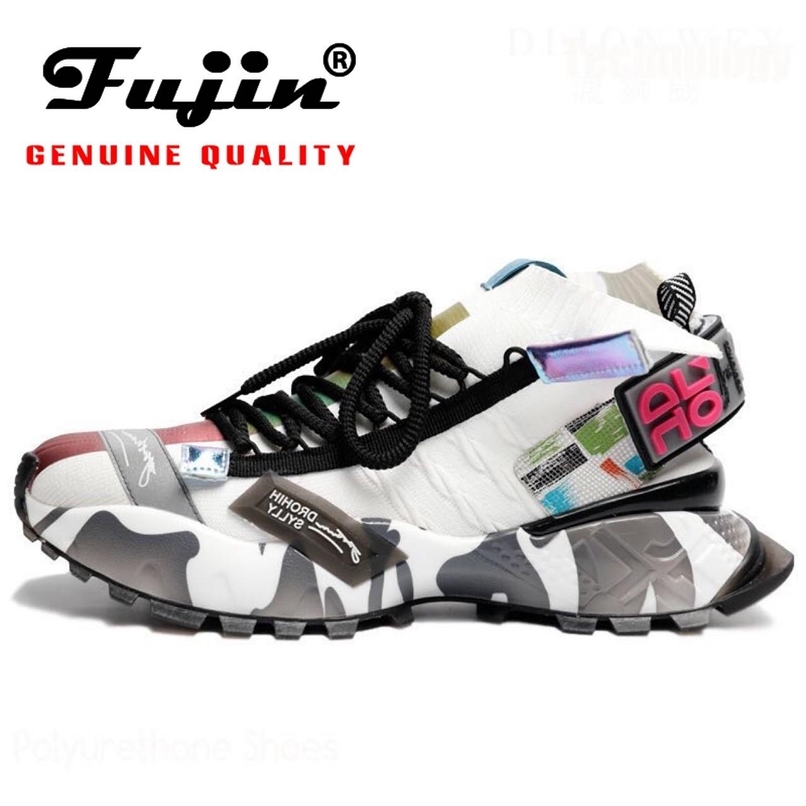 Fujin Genuines Quality Men Women Sneakers Platform Breathable Comfortable Women Shoes Chunky Ins Style Knitting Sock Shoes 220816, Black
Fujin Genuines Quality Men Women Sneakers Platform Breathable Comfortable Women Shoes Chunky Ins Style Knitting Sock Shoes 220816, Black