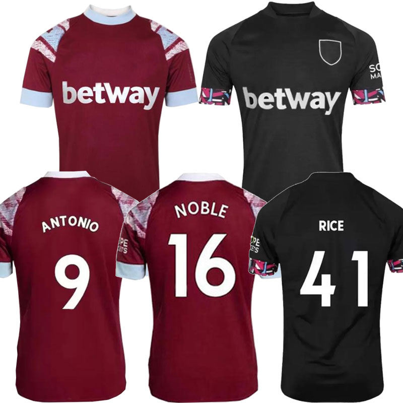 New 2023 West Hams BOWEN RICE Soccer Jerseys 22 23 BENRAHMA LANZINI ANTONIO YARMOLENKO NOBLE FORNALS DAWSON Vlasic SOUCEK 2022 Jersey Football Shirt Men Kids, Adult shirt
New 2023 West Hams BOWEN RICE Soccer Jerseys 22 23 BENRAHMA LANZINI ANTONIO YARMOLENKO NOBLE FORNALS DAWSON Vlasic SOUCEK 2022 Jersey Football Shirt Men Kids, Adult shirt