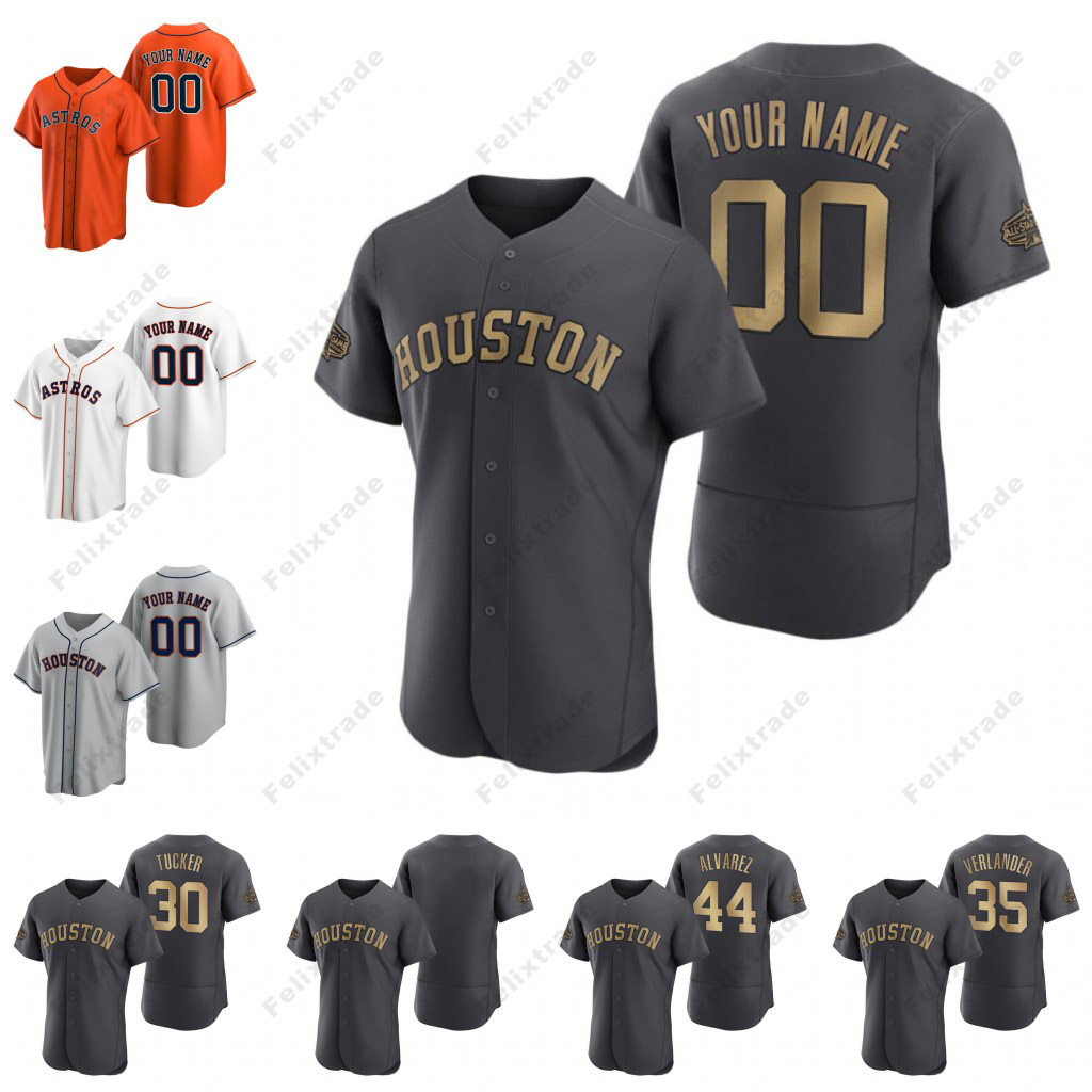 Custom Houston 2022 All-star Game Jersey 34 Nolan Ryan 7 Craig Biggio 44 Yordan Alvarez Jose Altuve Alex Bregman Michael Brantley Yuli Gurriel Baseball jerseys, Grey cool base
Custom Houston 2022 All-star Game Jersey 34 Nolan Ryan 7 Craig Biggio 44 Yordan Alvarez Jose Altuve Alex Bregman Michael Brantley Yuli Gurriel Baseball jerseys, Grey cool base