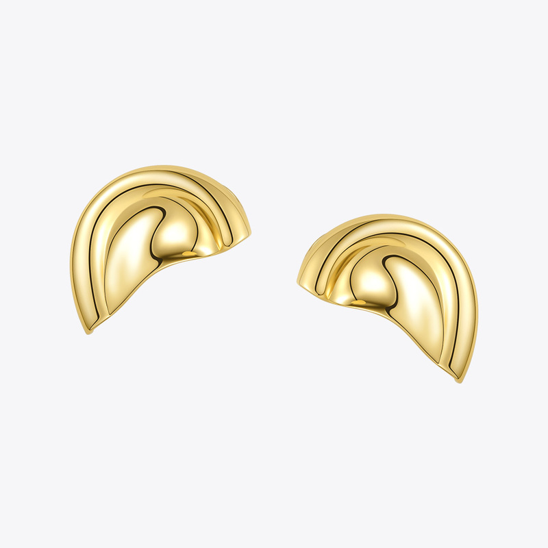 ENFASHION Auricle Ear Cuff Clip On Earrings For Women Gold Color Cover Earings Without Piercing Fashion Jewelry Brincos E201200 220429