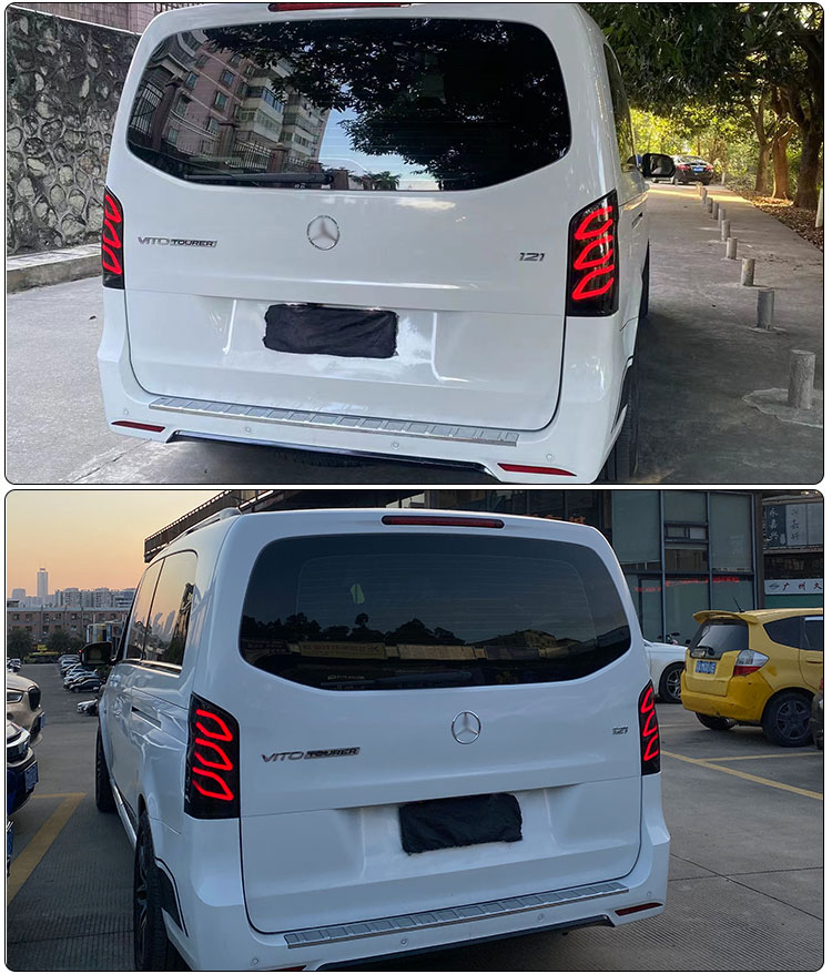 Automotive Accessories Taillights For Vito W447 LED Tail Light 16-21 Rear Lamp Brake Turn Signal Reverse Fog Lights