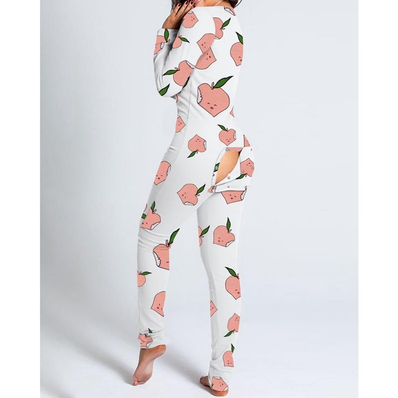 Women' Jumpsuits & Rompers Autumn Fruits Print Sleepwear Buttons Up Pajamas Playsuit 2022 Fashion Women Back Flap Overalls V-neck Long Slee, Black
Women' Jumpsuits & Rompers Autumn Fruits Print Sleepwear Buttons Up Pajamas Playsuit 2022 Fashion Women Back Flap Overalls V-neck Long Slee, Black