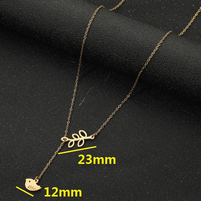 Lucky Number 8 Hollow Out Star Heart Moon Stainless Steel Necklace Pendants For Women Girls Jewelry