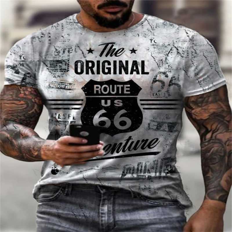 Men' T-Shirts Summer T-shirt Oversized Loose Clothes Retro Short-sleeved Fashion 66 Letter Printing O-neck, Tx4-13
Men' T-Shirts Summer T-shirt Oversized Loose Clothes Retro Short-sleeved Fashion 66 Letter Printing O-neck, Tx4-13