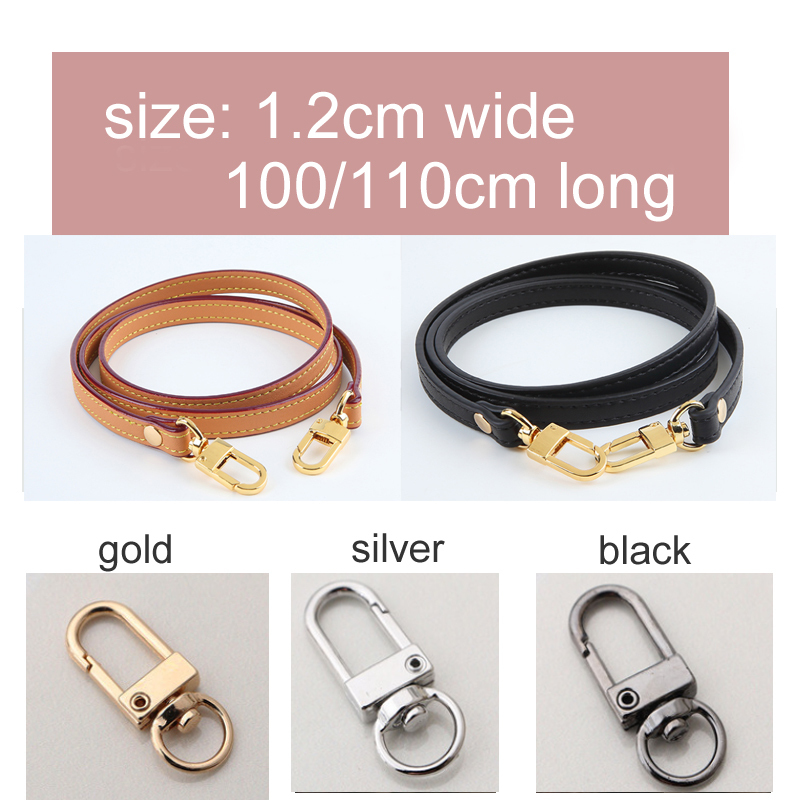 Cow leather Bag Strap Women Handbag Belt Shoulder Messenger Crossbody Wide Replacement Genuine Leather 220620