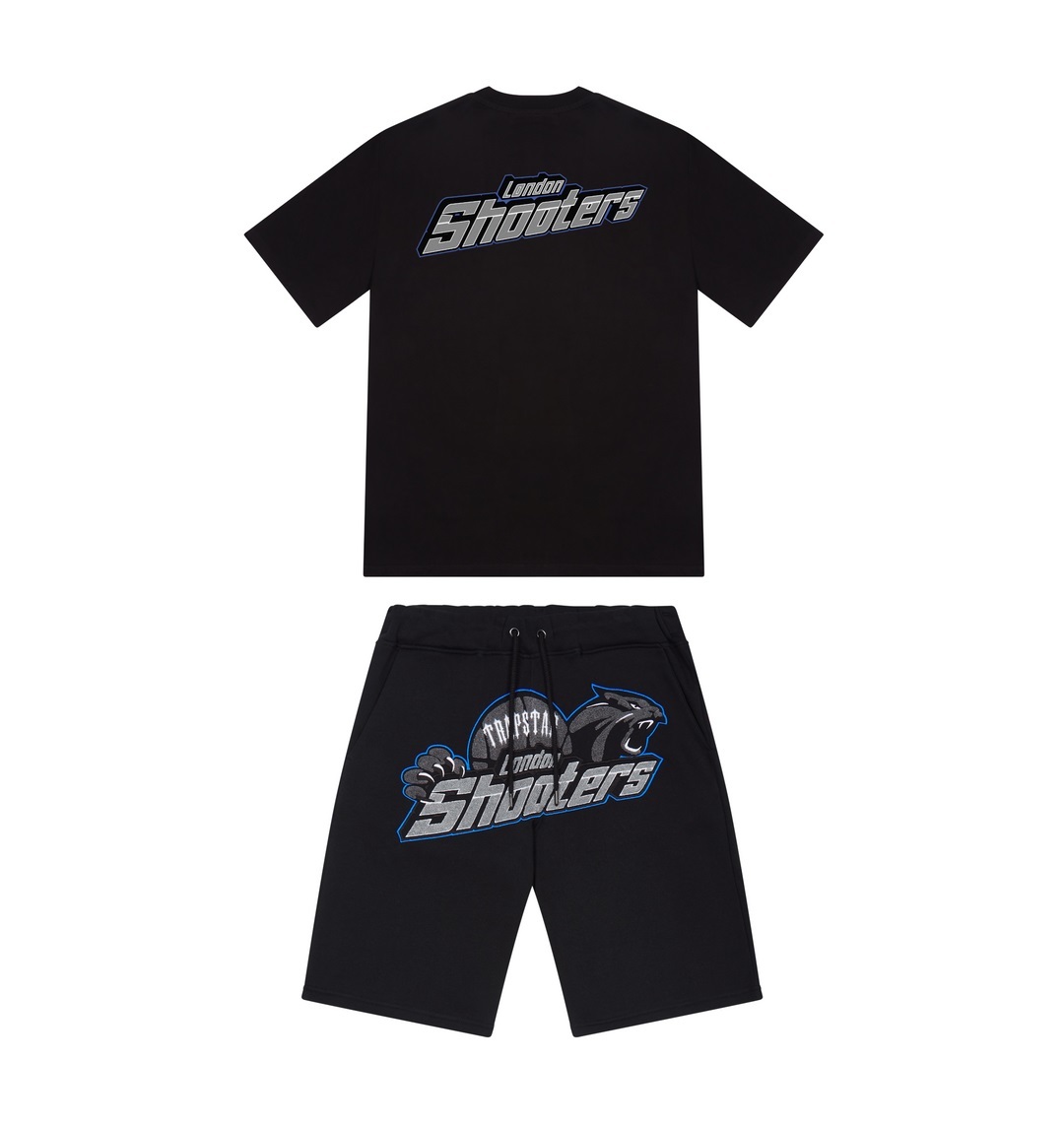Summer New Trapstar London Shooter Short-sleeved t Shirt Suit Chenille Decoding Black Ice Flavor 2.0 Men' Round Neck T-shirt Shor, Grey suit 1
Summer New Trapstar London Shooter Short-sleeved t Shirt Suit Chenille Decoding Black Ice Flavor 2.0 Men' Round Neck T-shirt Shor, Grey suit 1