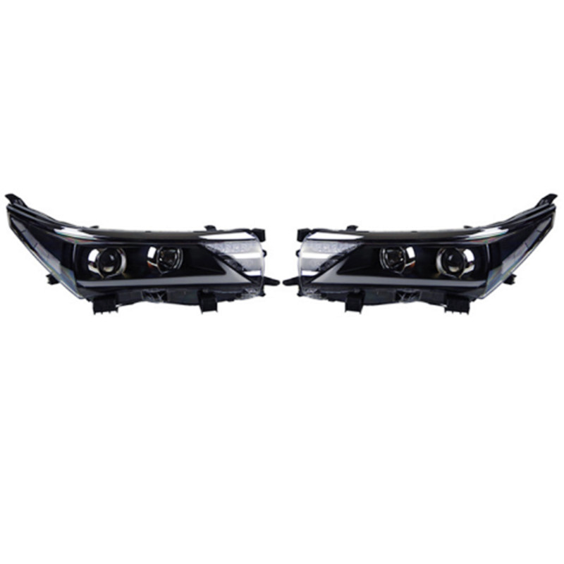 Car Lights LED Front Lamp For Toyota Corolla 2014-20 16 Bi-Xenon Beam Fog Lights Angel Eyes Daytime Headlights