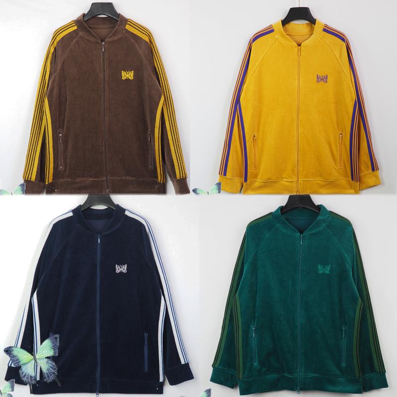 Men' Jackets Jacket Men Women Striped Velvet Comfortable Embroidery Butterfly Zipper CoatMen, 8505
Men' Jackets Jacket Men Women Striped Velvet Comfortable Embroidery Butterfly Zipper CoatMen, 8505