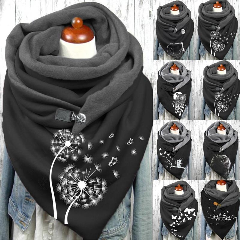 Scarves Fashion Winter Scarf For Women Printing Button Soft Wrap Casual Warm Shawls Foulard Femme Neck BandanaScarves
Scarves Fashion Winter Scarf For Women Printing Button Soft Wrap Casual Warm Shawls Foulard Femme Neck BandanaScarves