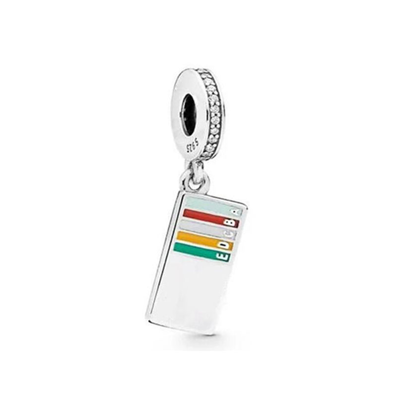 New Popular 925 Sterling Silver European Dress Teacher Pendant DIY Fine Beads For S925 Snake Charm Bracelet Jewelry