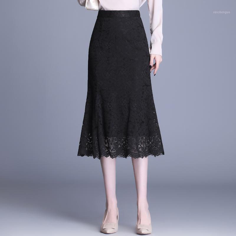 Skirts 2022 Spring Lace Fishtail Skirt Women High Waist Mid-length Mom Slim Wrap Hip Black Pink
Skirts 2022 Spring Lace Fishtail Skirt Women High Waist Mid-length Mom Slim Wrap Hip Black Pink