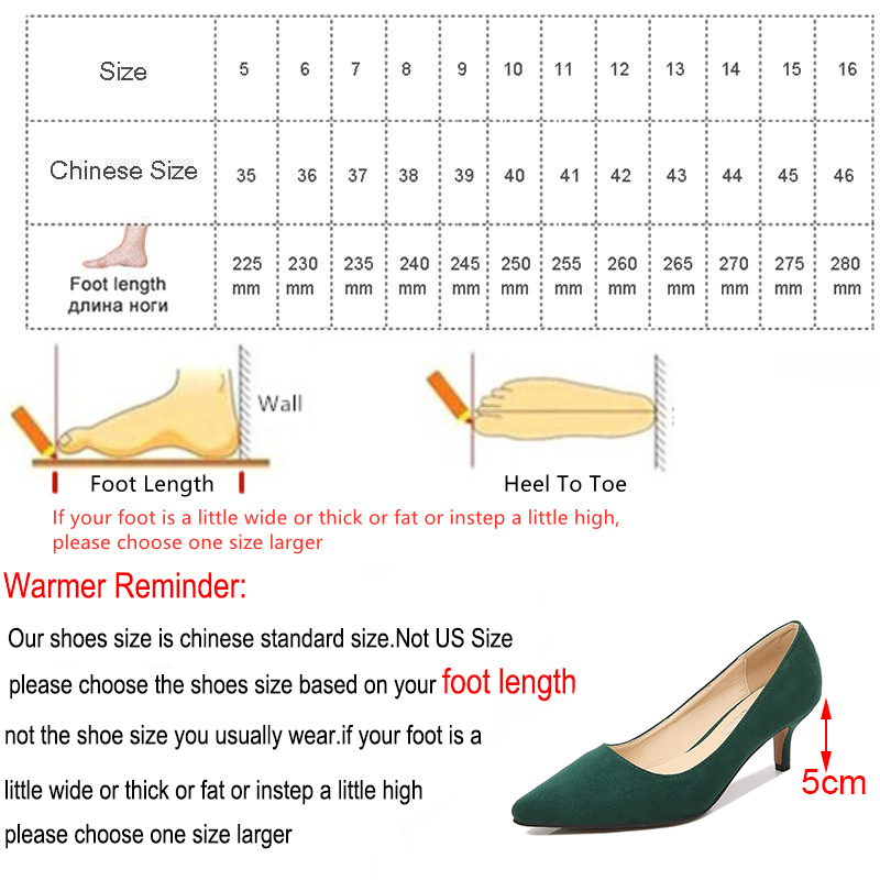 High Heel Pumps 5CM Shoes Work Flock Low Large Size 35- women's Girl Stiletto Professional Casual 220324