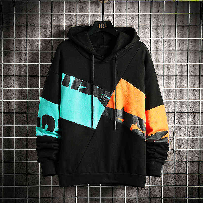 2022 Autumn Spring Fashion Patchwork Men'S Hip Hop Long Sleeve Pullover Hoodies Sweatshirt Oversize 6XL 7XL Clothes Y220716, Packing bag
2022 Autumn Spring Fashion Patchwork Men'S Hip Hop Long Sleeve Pullover Hoodies Sweatshirt Oversize 6XL 7XL Clothes Y220716, Packing bag