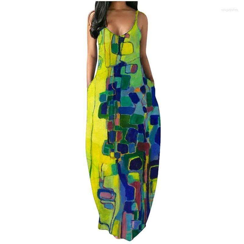 Casual Dresses Flower Print Maxi For Women Sleeveless Sling Bohemia Dress Summer Sundress Robe Longue Femme Vrouw Jurk, Black
Casual Dresses Flower Print Maxi For Women Sleeveless Sling Bohemia Dress Summer Sundress Robe Longue Femme Vrouw Jurk, Black