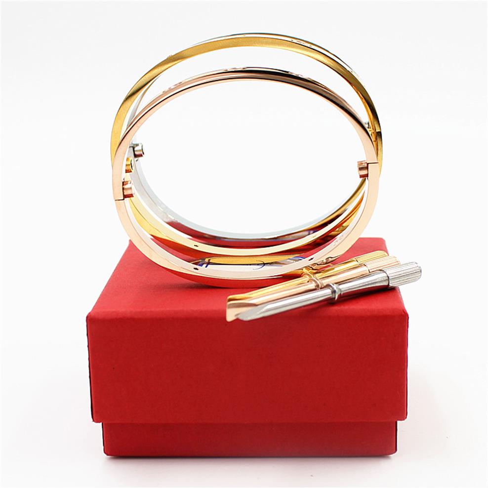 Luxury High Qualtiy Classic Design Bracelets&Bangles For Lover's Stainless Steel Cuff Wedding Bracelets Jewelry With Screw2630
Luxury High Qualtiy Classic Design Bracelets&Bangles For Lover's Stainless Steel Cuff Wedding Bracelets Jewelry With Screw2630