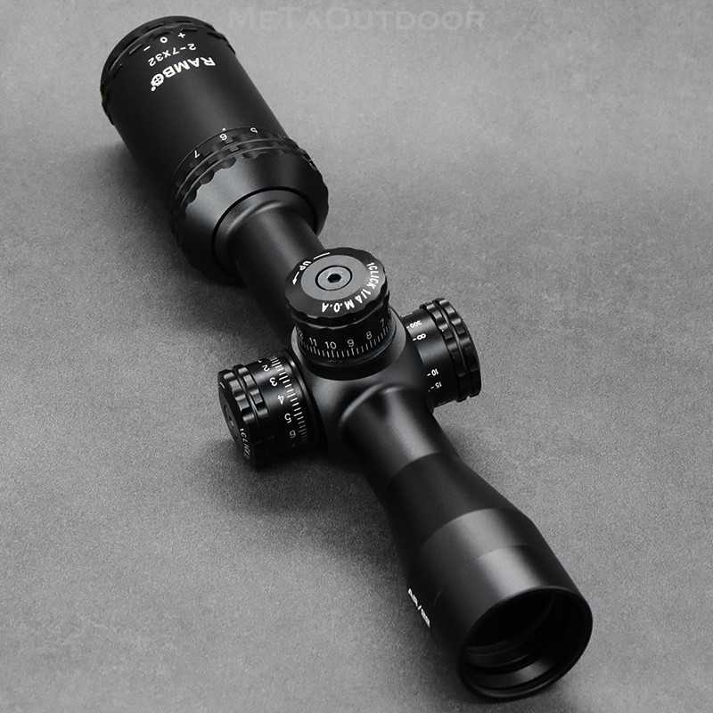 Shooin Optics AR 2-7x32 Rifle Scope 1 Inch Tube 1/4 MOA Hunting Shooting Riflescope Fit .308
Shooin Optics AR 2-7x32 Rifle Scope 1 Inch Tube 1/4 MOA Hunting Shooting Riflescope Fit .308