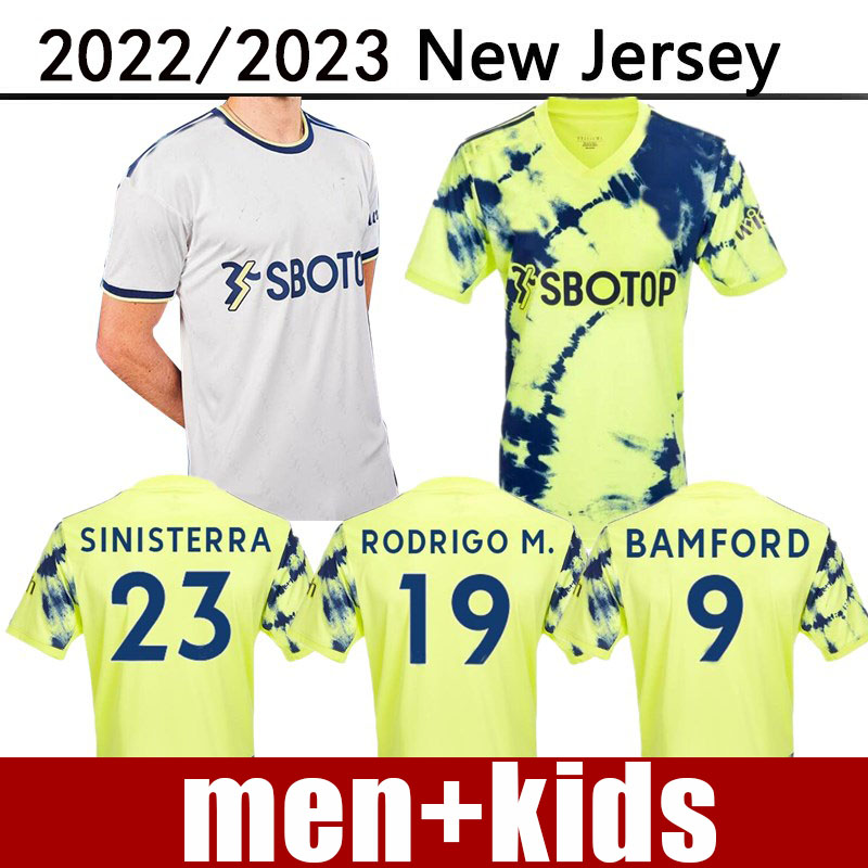 22 23 BAMFORD Home away Soccer Jerseys RAPHINHA HARRISON Blue Shirt 2022 2023 Leeds Unitedes JAMES MESLIER Uniforms Men football shirt kids kit socks
22 23 BAMFORD Home away Soccer Jerseys RAPHINHA HARRISON Blue Shirt 2022 2023 Leeds Unitedes JAMES MESLIER Uniforms Men football shirt kids kit socks