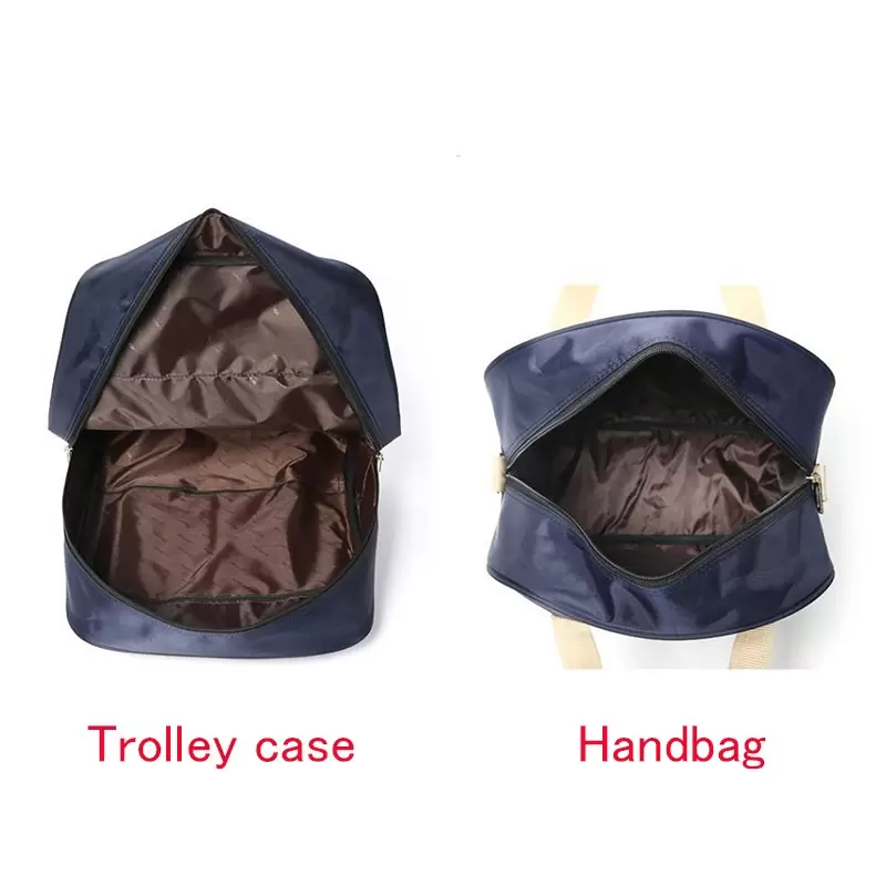 Irisbobs Fashion Women Trolley Suitcase with Hand Tie Rod Suit Casual Rolling Case Travel Bag Wheels Luggage