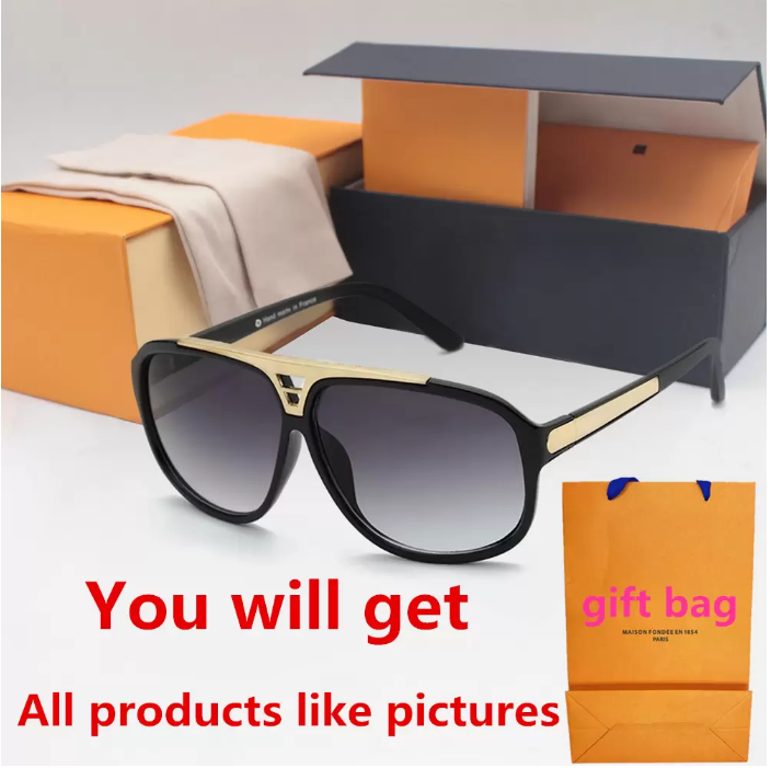 Fashion Round Sunglasses Eyewear Sun Glasses Designer Brand Black Metal Frame Dark 50mm Glass Lenses For Mens Womens Better Brown Cases Q06094