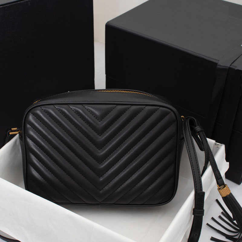 High Quality Designer Camera Bag for Women Shoulder Bags Classic Luxury Crossbody Sacs Travel Woman Cross Body Purse Fashion Genuine Leather Evening Handbag Purses, Gold hardware/23x16x6cm
High Quality Designer Camera Bag for Women Shoulder Bags Classic Luxury Crossbody Sacs Travel Woman Cross Body Purse Fashion Genuine Leather Evening Handbag Purses, Gold hardware/23x16x6cm