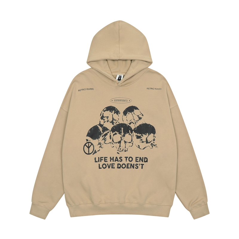 Letter Print Men and Women Hooded Hoodies High Street Retro Casual Pullover Terry Sweatshirts
Letter Print Men and Women Hooded Hoodies High Street Retro Casual Pullover Terry Sweatshirts
