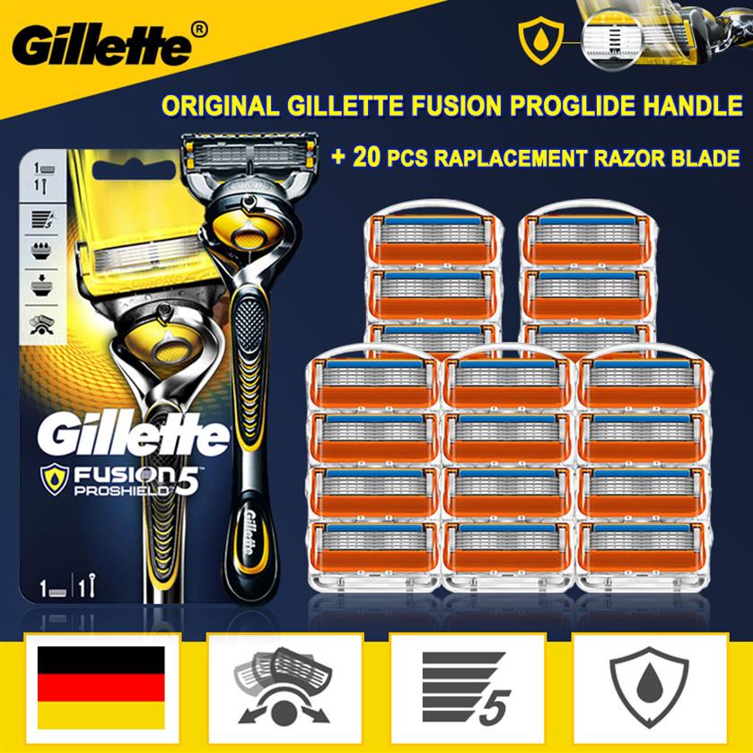 Gillette Fusion Proshield Original Razor 5 Layers Stainless Steel Handle Holder With Replacement Heads Safety Shaving Cassettes284V
Gillette Fusion Proshield Original Razor 5 Layers Stainless Steel Handle Holder With Replacement Heads Safety Shaving Cassettes284V