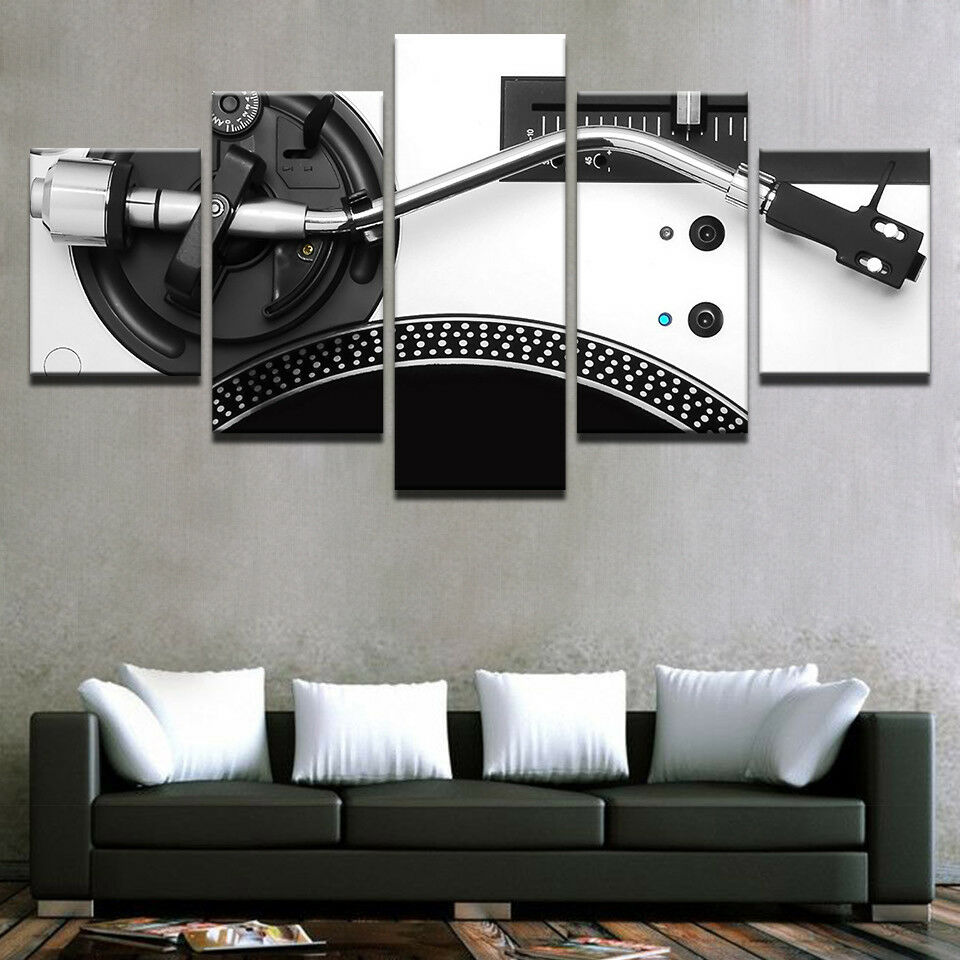 No Framed Music DJ Night Club Turntablet 5 pcs Home Wall Decor Canvas Picture Art HD Print Painting On Canvas for Living Room
No Framed Music DJ Night Club Turntablet 5 pcs Home Wall Decor Canvas Picture Art HD Print Painting On Canvas for Living Room
