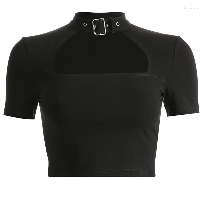 Women' T-Shirt Cool Girl Hollow Chocker Club Crop T Shirt Women 2022 Summer Short Sleeve Top Tee Black Metal Gothic Ladies Goth Cropped Tsh
Women' T-Shirt Cool Girl Hollow Chocker Club Crop T Shirt Women 2022 Summer Short Sleeve Top Tee Black Metal Gothic Ladies Goth Cropped Tsh