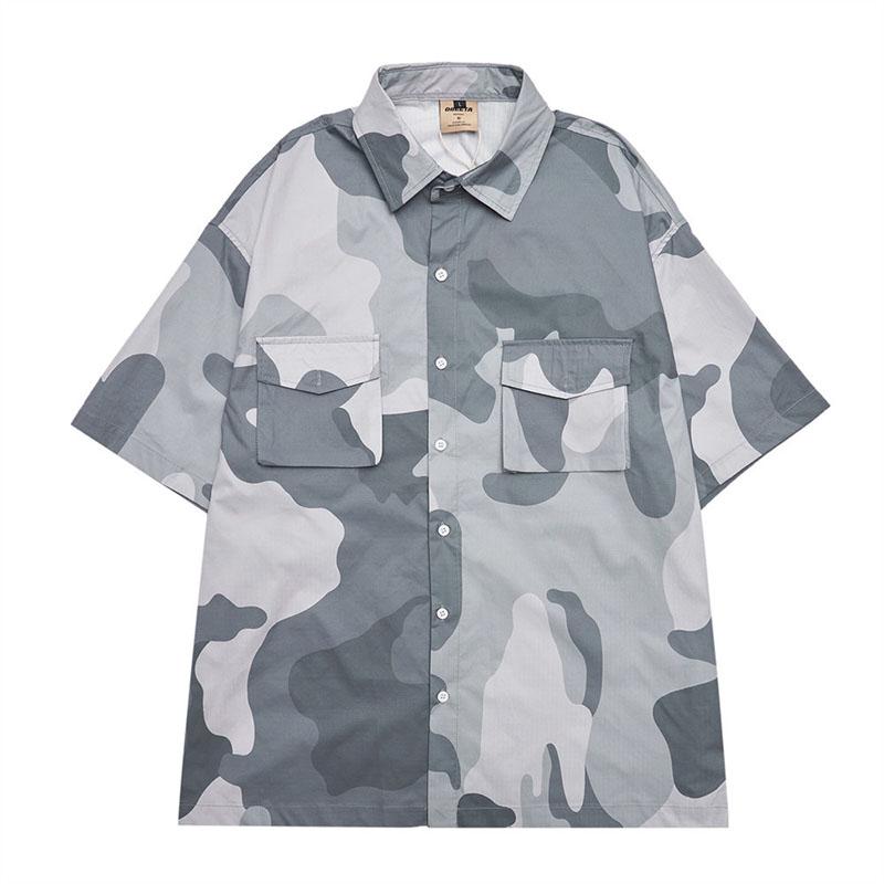Men's Casual Shirts Camouflage Cargo Printed Short Sleeves Oversized Hip Hop Button Up Blouse StreetwearMen's, Cam
Men's Casual Shirts Camouflage Cargo Printed Short Sleeves Oversized Hip Hop Button Up Blouse StreetwearMen's, Cam