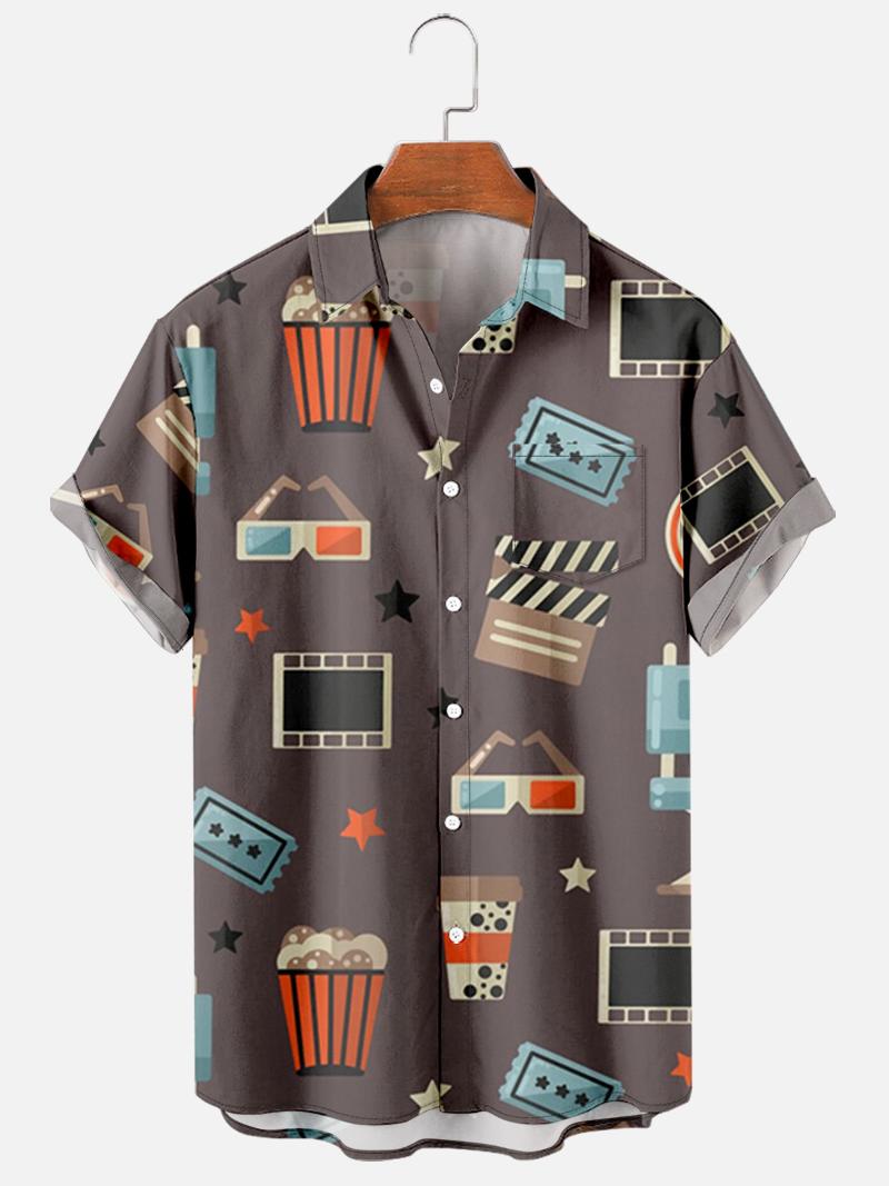 Men's Casual Shirts Men's Trend Harajuku Spring/Summer Plaid Shirt Short Sleeve Chest Pocket Design Fashion Print Button 039Men's, 1 b b339
Men's Casual Shirts Men's Trend Harajuku Spring/Summer Plaid Shirt Short Sleeve Chest Pocket Design Fashion Print Button 039Men's, 1 b b339