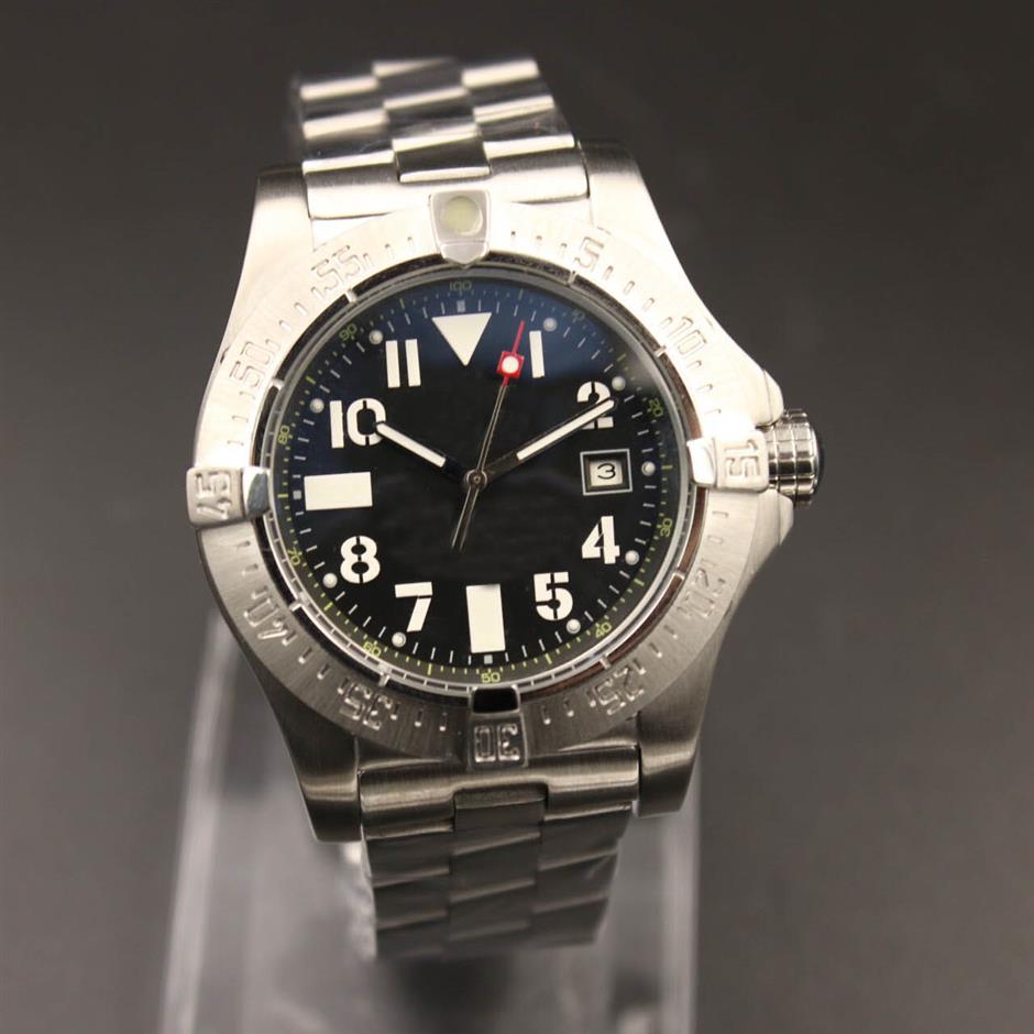 Factory Top Automatic Mens Quality Watches Super Ocean Black Dial L316 Stainless Band Mechanical 44mm Wristwatch shiping223b
Factory Top Automatic Mens Quality Watches Super Ocean Black Dial L316 Stainless Band Mechanical 44mm Wristwatch shiping223b