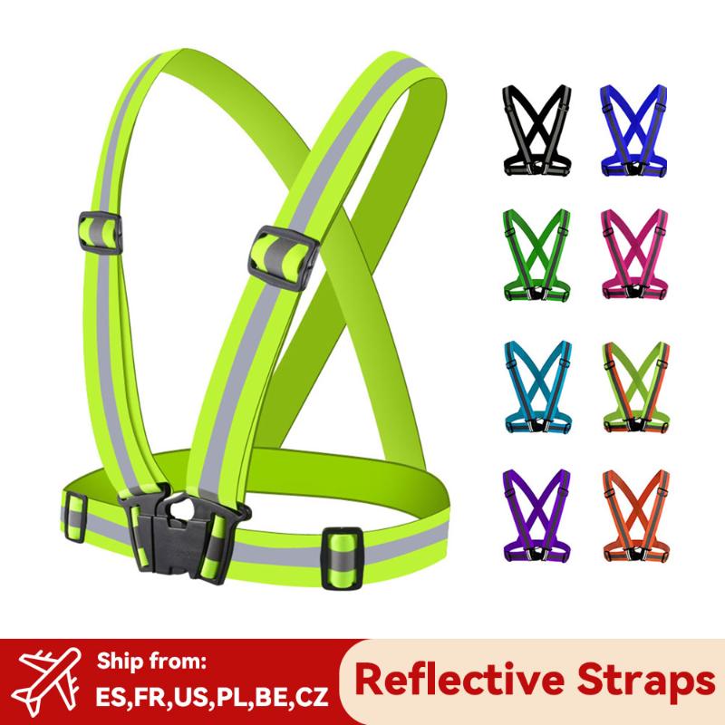 Motorcycle Apparel Reflective Vest With Reflector Bands Running Gear For Men And Women Night Walking Biking Safety Straps Wholesale
Motorcycle Apparel Reflective Vest With Reflector Bands Running Gear For Men And Women Night Walking Biking Safety Straps Wholesale