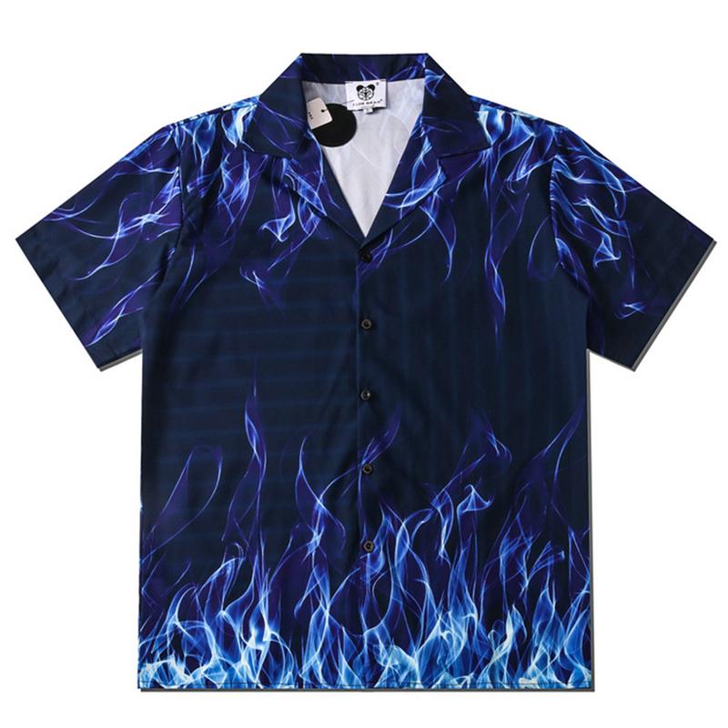 Men's Casual Shirts Blue Flame Print Button Up Shirt Men Streetwear Oversized Hip Hop 2022 Summer Short Sleeve Loose Blouse ShirtsMen's
Men's Casual Shirts Blue Flame Print Button Up Shirt Men Streetwear Oversized Hip Hop 2022 Summer Short Sleeve Loose Blouse ShirtsMen's