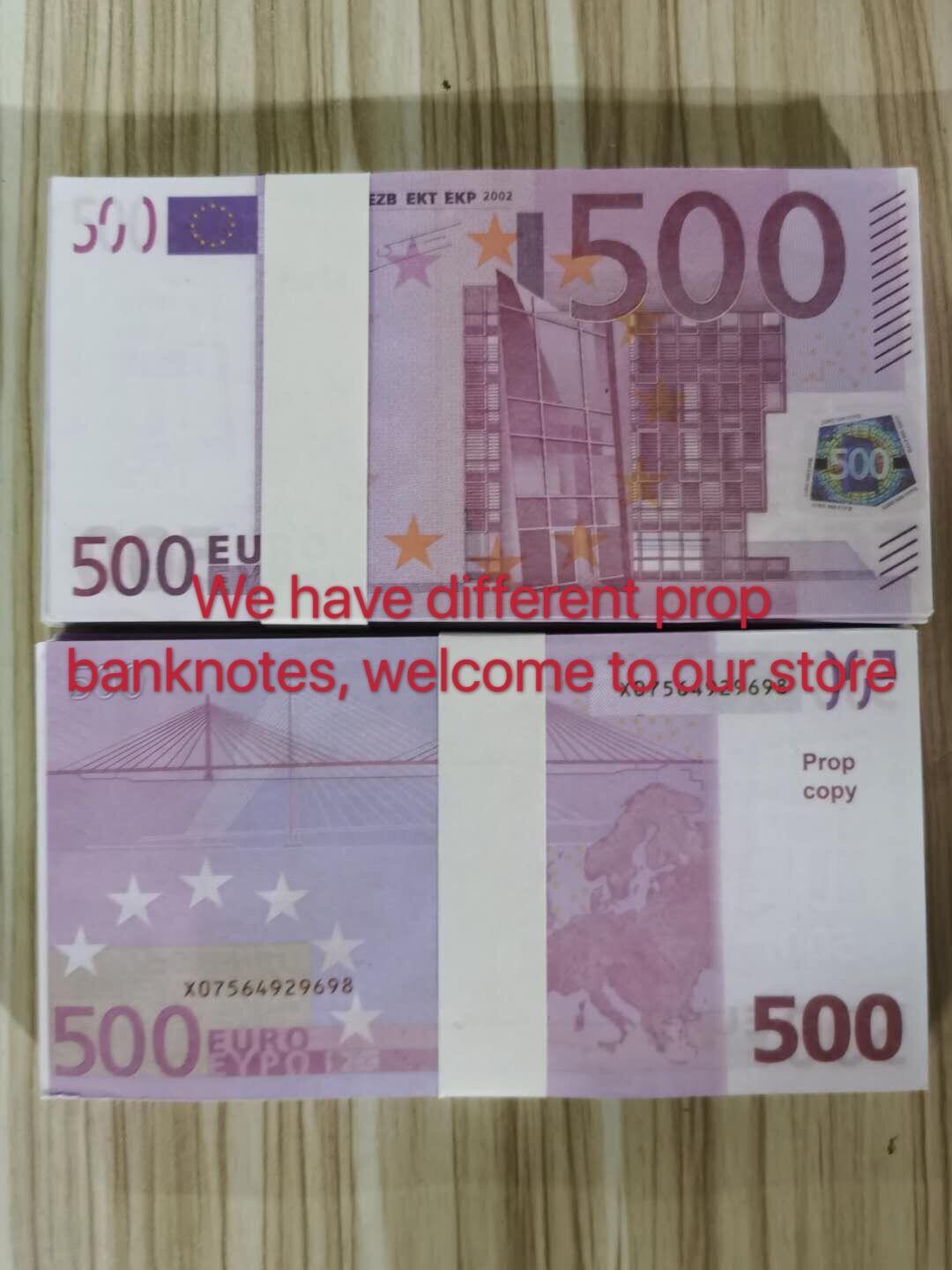 Copy Euros Most Paper For Fake Collection Nightclub Movie Play Business Money Note Bank 500 Prop Realistic 35 Xhcir
Copy Euros Most Paper For Fake Collection Nightclub Movie Play Business Money Note Bank 500 Prop Realistic 35 Xhcir