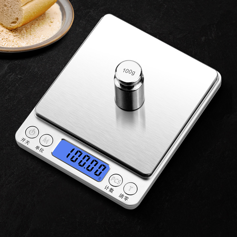 

Digital Pocket Scale Jewelry Scales Electronic Kitchen Weight Scale 500g/0.01g 1000g/0.1g