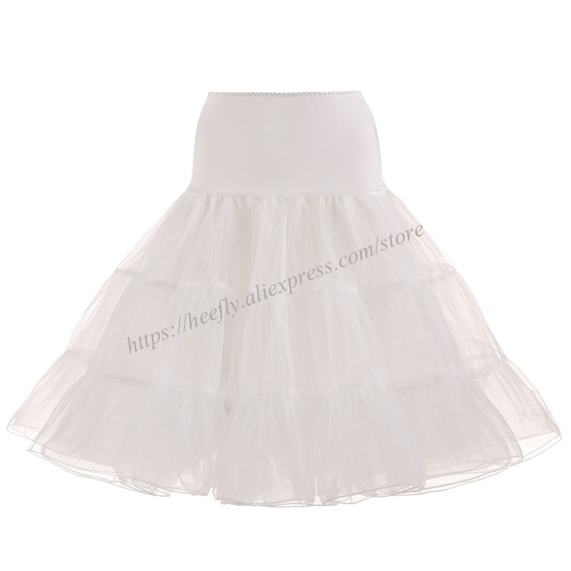 Tulle Skirts Womens Fashion High Waist Pleated Tutu Retro Vintage Petticoat Crinoline Underskirt Faldas saia 220317