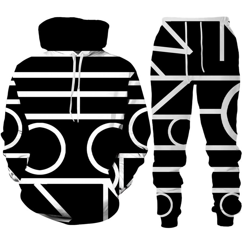 Men' Tracksuits Geometric Print Men' Tracksuit Casual Long Sleeve Sweatshirt Hoodie/Pants/Suit Spring Autumn Male/Female Jogging Sport, Hoodie-1
Men' Tracksuits Geometric Print Men' Tracksuit Casual Long Sleeve Sweatshirt Hoodie/Pants/Suit Spring Autumn Male/Female Jogging Sport, Hoodie-1