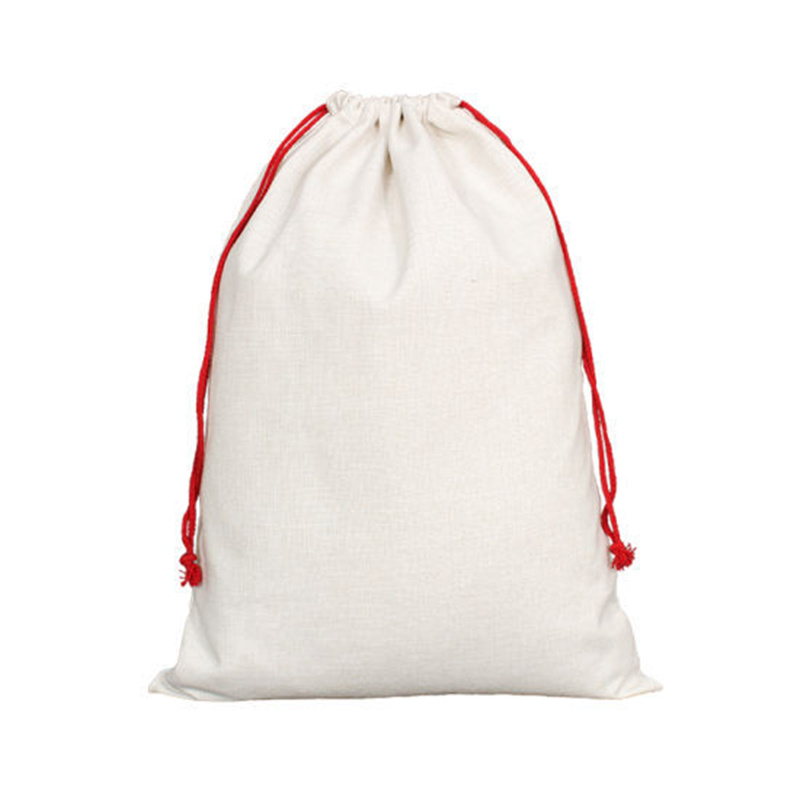 Sublimation Christmas Santa Sack Blanks Christmas Bag Santa Sack Canvas Bag Many Styles Christmas Gift Bags Large Size