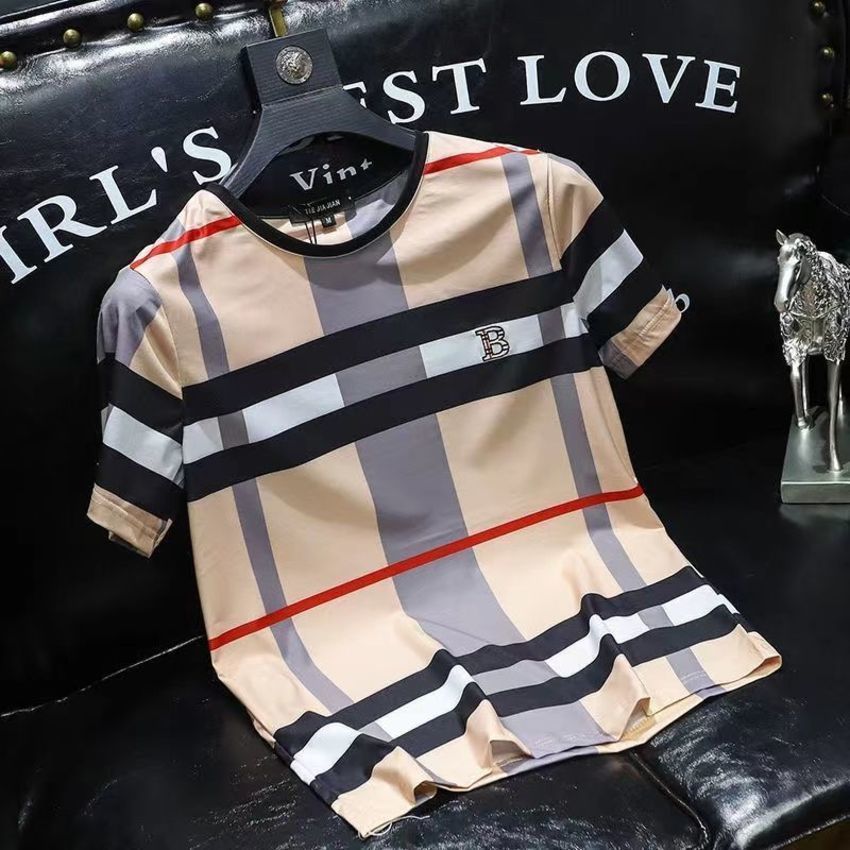 Designer Palm Fashion Brands T Shirt High Street Europe And America Ice Silk Summer New Plaid Print TB Letter Embroidery Trend Mens Woman Lovers Tshirt
Designer Palm Fashion Brands T Shirt High Street Europe And America Ice Silk Summer New Plaid Print TB Letter Embroidery Trend Mens Woman Lovers Tshirt