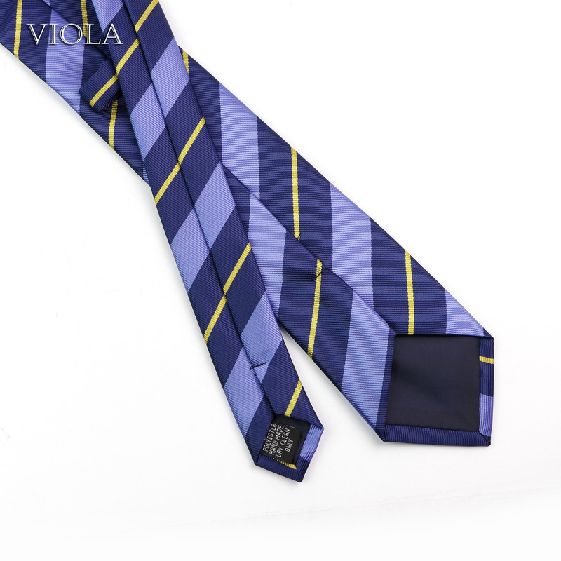 29 Colors Striped Tie 7cm Polyester Young Men Red Blue Green Navy Necktie Suit Casual Formal Daily Cravat Quality Gift Accessory 220409
