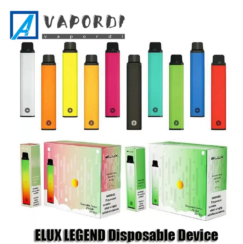 ELUX LEGEND Disposable E cigarette Device Pod Kit Strength 2% 3500 Puffs 1500mAh Battery Prefilled 10ml Cartridge Vape Stick Pen
ELUX LEGEND Disposable E cigarette Device Pod Kit Strength 2% 3500 Puffs 1500mAh Battery Prefilled 10ml Cartridge Vape Stick Pen