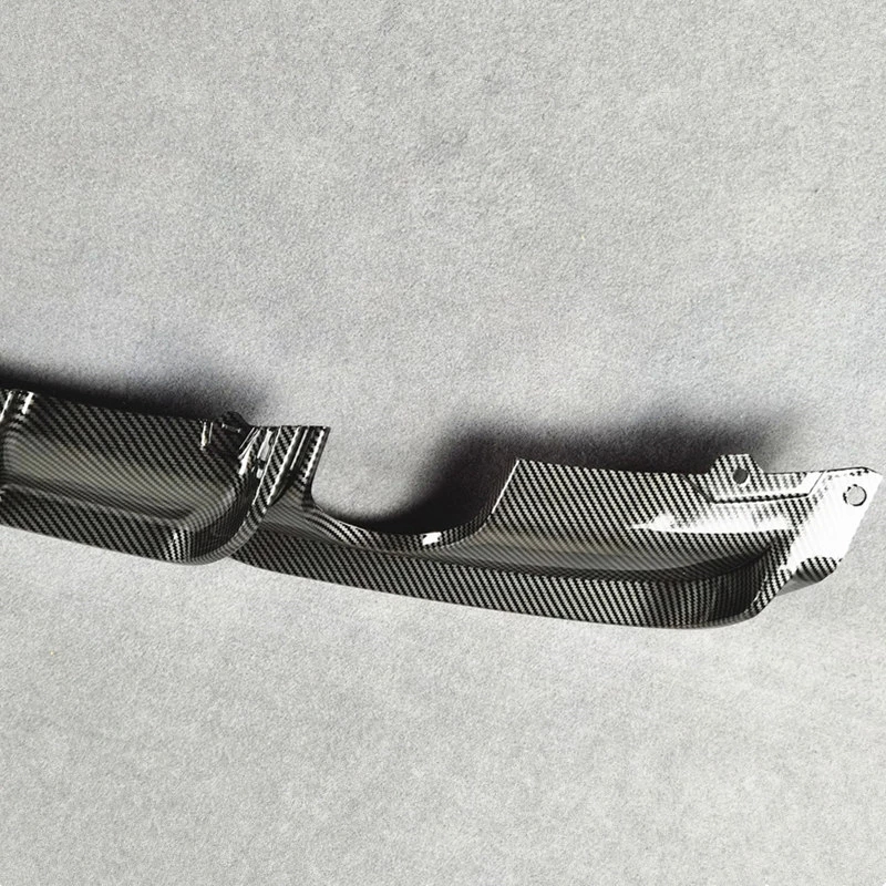 1 PC Body Kits Carbon Pattern F30 MP Style Rear Diffuser Lip Spoiler For BMW 3 Series 2012-20 16 Rear Bumper Car Accessories