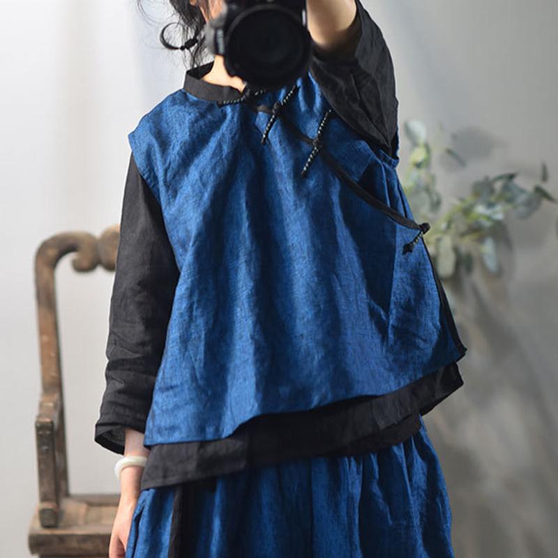 Women's Blouses & Shirts Johnature Women Vintage Vests Stand Sleeveless Tops Solid Color Patchwork Button Clothes 2022 Autumn Linen, Green
Women's Blouses & Shirts Johnature Women Vintage Vests Stand Sleeveless Tops Solid Color Patchwork Button Clothes 2022 Autumn Linen, Green