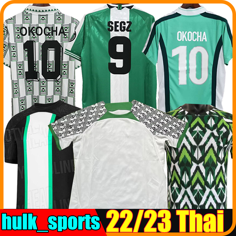 22/23 MUSA Osimhen soccer jerseys 1994 96 98 maillot de foot 2022 2023 Training IGHALO OKOCHA AHMED Ndidi MIKEL IHEANACHO Classic Vintage Fans Player Football Shirt, Niriliya new training
22/23 MUSA Osimhen soccer jerseys 1994 96 98 maillot de foot 2022 2023 Training IGHALO OKOCHA AHMED Ndidi MIKEL IHEANACHO Classic Vintage Fans Player Football Shirt, Niriliya new training