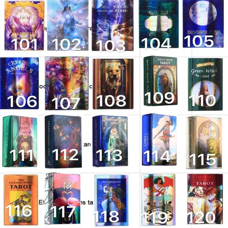 Hot Tarot Cards Astrology Guidance Divination Board Games Personal Use Tarot Card English Version Magic Ocean freight wholesale
Hot Tarot Cards Astrology Guidance Divination Board Games Personal Use Tarot Card English Version Magic Ocean freight wholesale